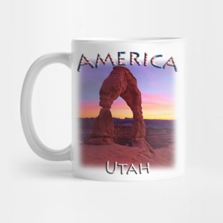 America - Utah - Delicate Arch sunset Mug